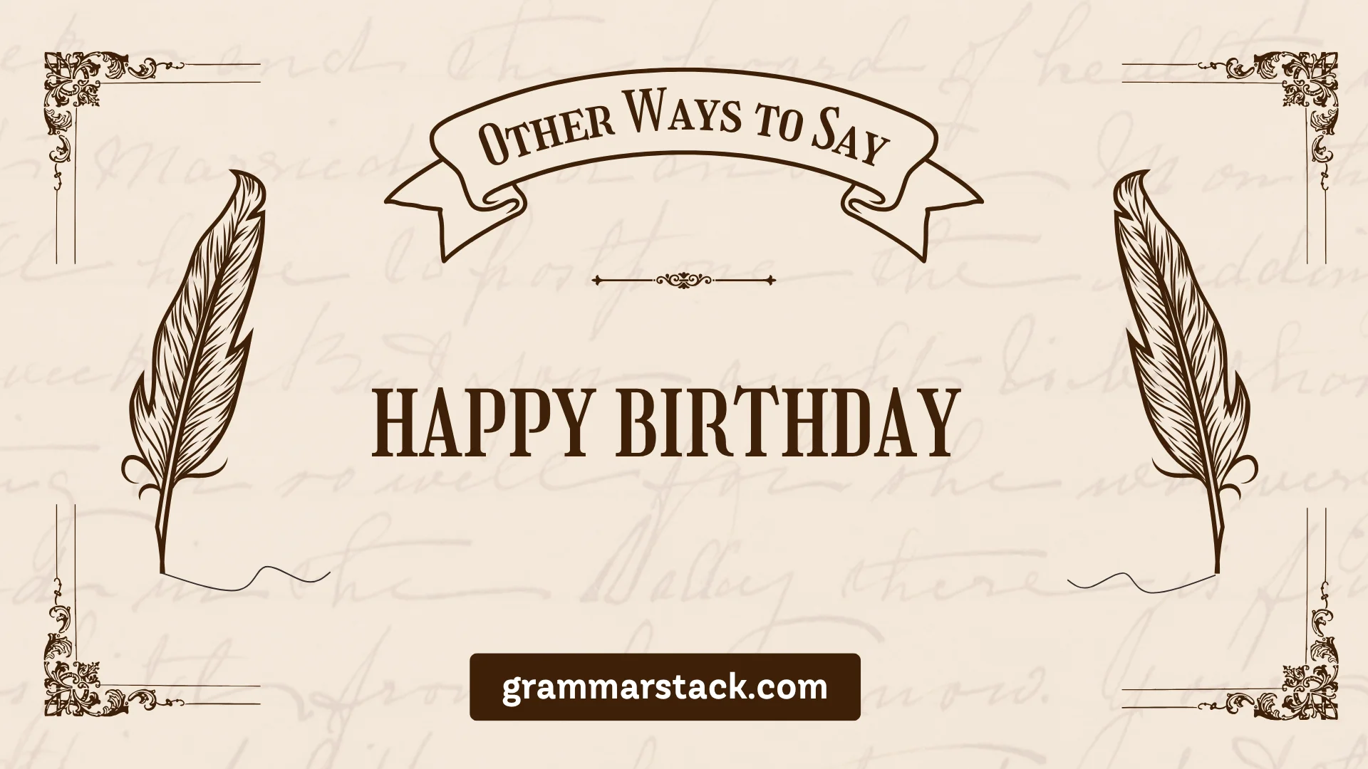 ways to say happy birthday