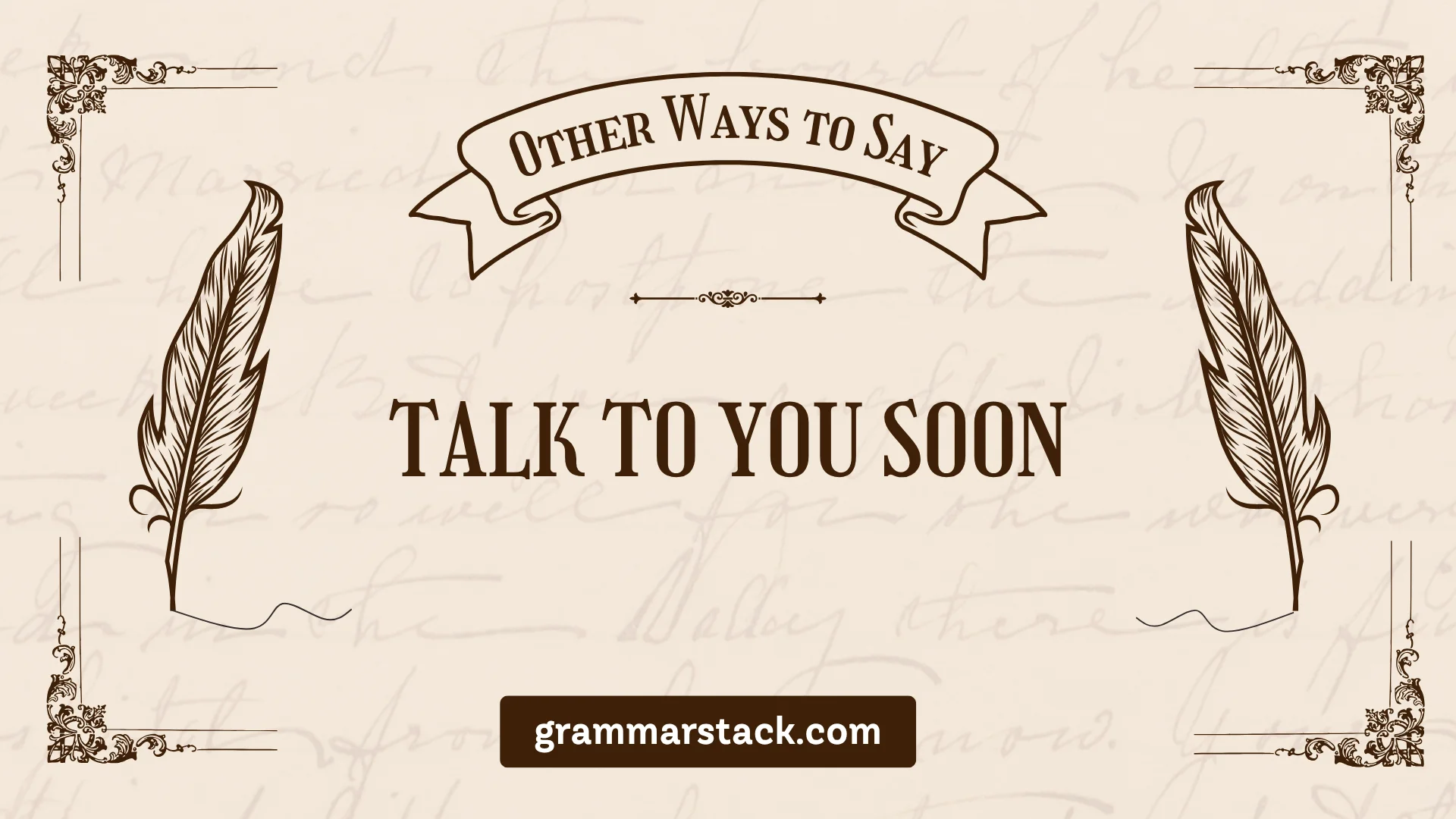 ways to say talk to you soon
