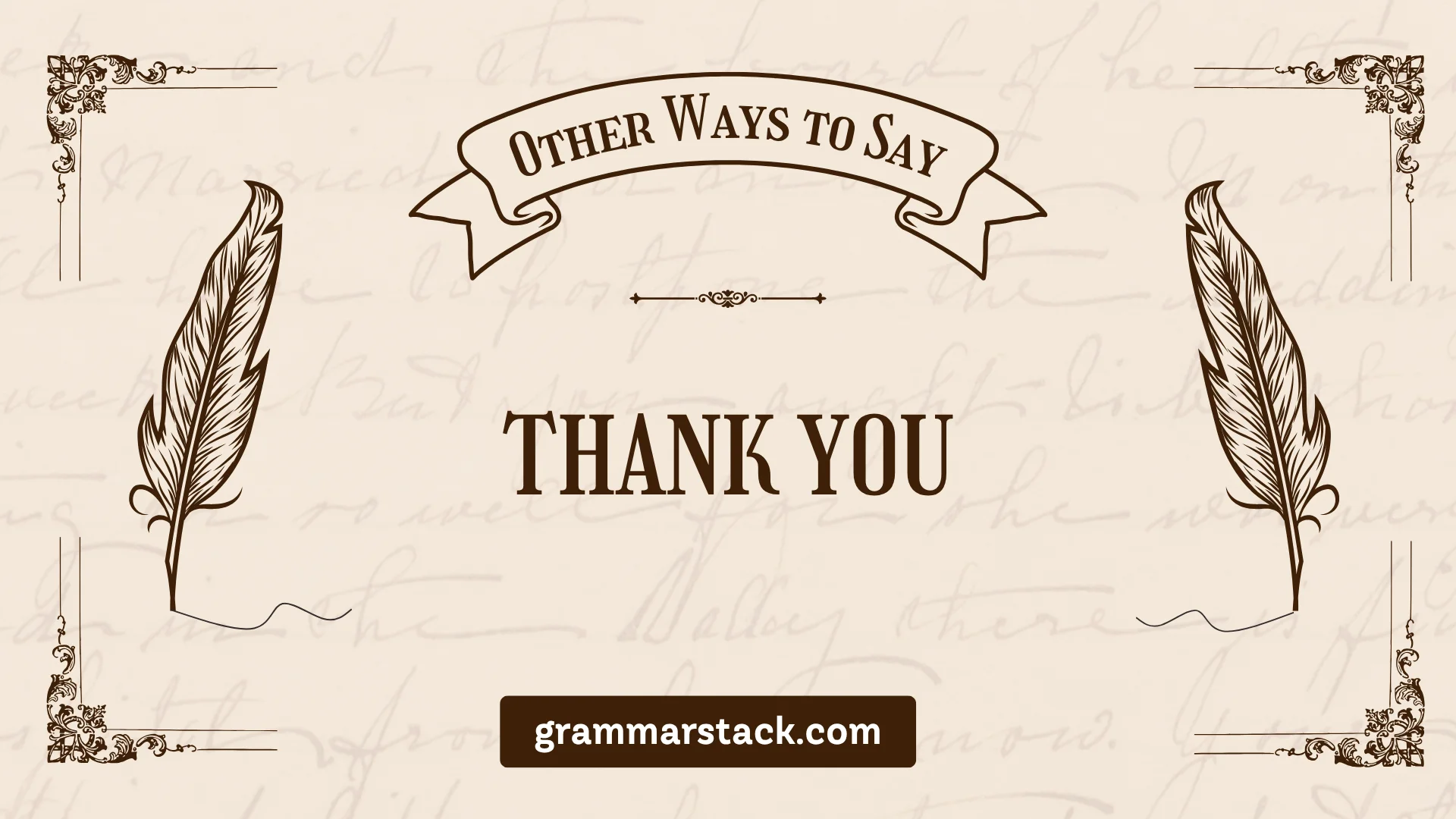 ways to say thank you